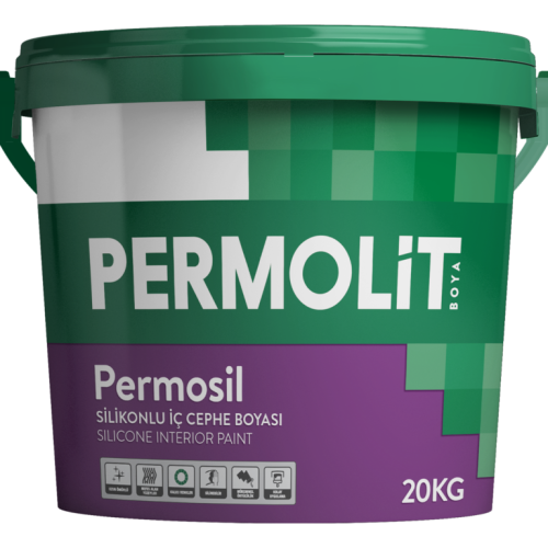 Permosil Silikonlu İç Cephe Boyası 7,5L - 0